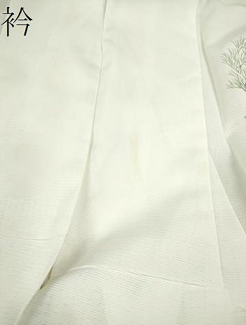 平和屋着物＊夏物 訪問着 絽 樹林文 洗える着物 CABB9719ze