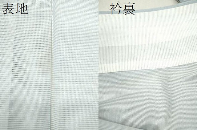 平和屋着物＊夏物 訪問着 絽 草花文 金彩 洗える着物 CABB9724ze