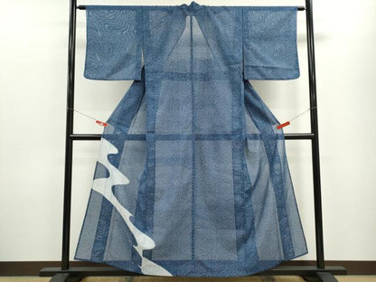 平和屋着物＊夏物 訪問着 絽 道長吉祥文 洗える着物 CABB9731ze