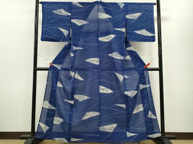 平和屋着物＊夏物 小紋 絽 吉祥文 正絹 逸品 CABB9741ze