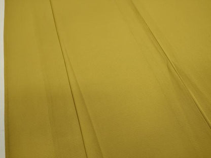 平和屋着物＊夏物 色無地 絽 芥子色 正絹 逸品 CABB9754ze