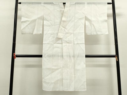 平和屋着物＊夏物 長襦袢 草木紋紗 綿麻 逸品 CABB9762ze