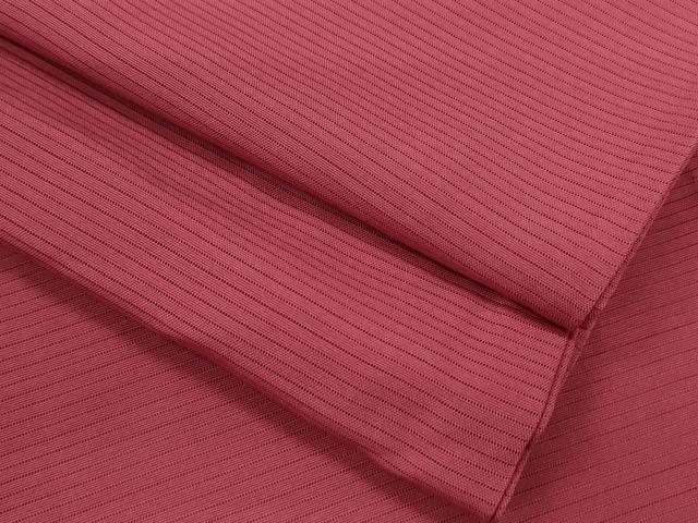 平和屋着物＊夏物 色無地 絽 中紅色 正絹 逸品 CABB9764ze