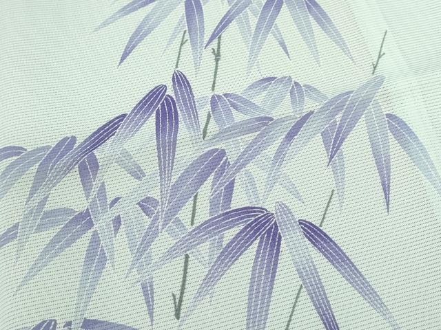 平和屋着物＊夏物 訪問着 絽 笹 洗える着物 CABB9770ze