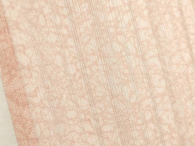 平和屋着物＊夏物 小紋 変わり縦絽 花尽くし 洗える着物 CABB9775ze