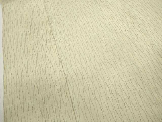 平和屋着物＊夏物 紗紬 立涌文様 正絹 逸品 CABB9788ze