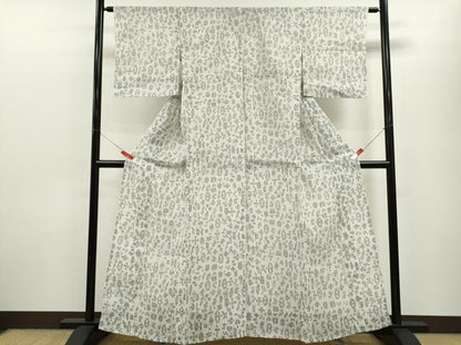 平和屋着物＊夏物 小千谷ちぢみ 琉球絣文様 麻 逸品 CABB9806ze