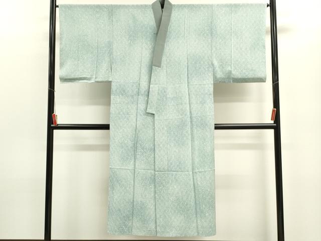平和屋着物＊夏物　男性　長襦袢　絽　たたき染め　正絹　逸品　CABB9830ze