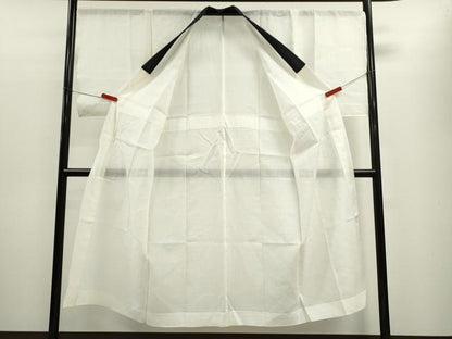 平和屋着物＊夏物　男性　長襦袢　絽　麻　逸品　CABB9832ze