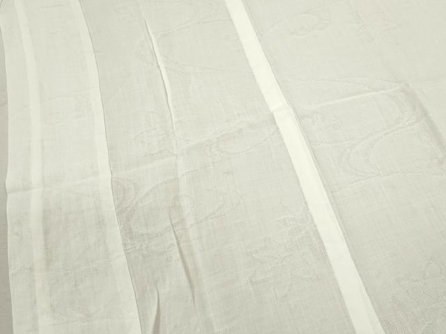 平和屋着物＊夏物 長襦袢 立波楓紋紗 麻 逸品 CABB9835ze
