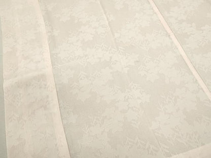 平和屋着物＊夏物 長襦袢 枝花紋紗 正絹 逸品 CABB9841ze