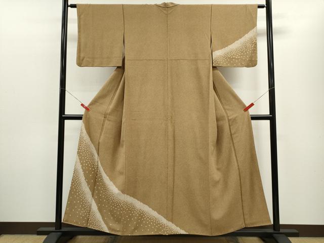 平和屋着物■訪問着 鹿の子文 正絹 逸品 CABB9893ze