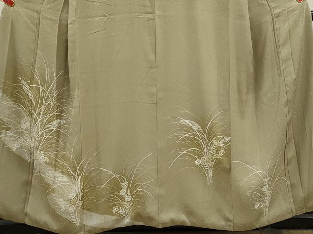 平和屋着物■訪問着 草花文 暈し染め 正絹 逸品 CABB9934ze
