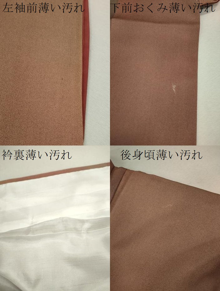 平和屋着物■訪問着 草花文 暈し染め 正絹 逸品 CABB9939ze