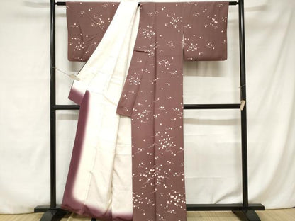 平和屋着物■訪問着 舞花文 正絹 逸品 CABC0049ev