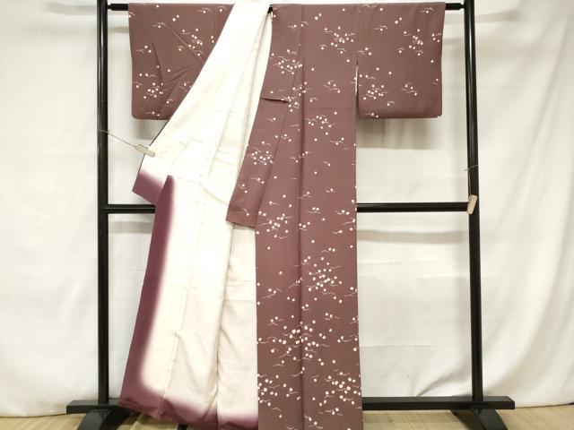 平和屋着物■訪問着 舞花文 正絹 逸品 CABC0049ev