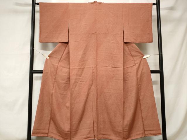 平和屋着物■江戸小紋 内田秀一作 寄せ小紋柄 反端付き 正絹 逸品 CABC0137ev