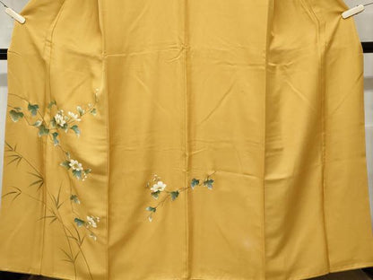 平和屋着物■訪問着 枝花文 金彩 正絹 逸品 CABC0166ev