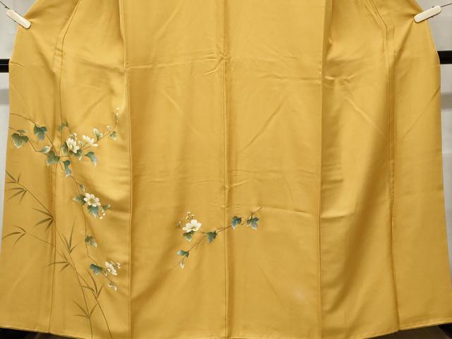 平和屋着物■訪問着 枝花文 金彩 正絹 逸品 CABC0166ev