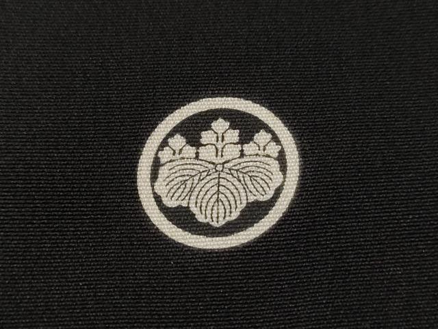 平和屋着物■豪華黒留袖 駒刺繍 立波御所車飛鶴花文 金彩 正絹 逸品 CABC0174ev