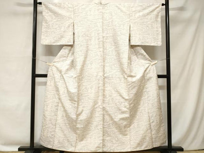 平和屋着物■上質な紬 流水遠山樹林文 正絹 逸品 CABC0230ev