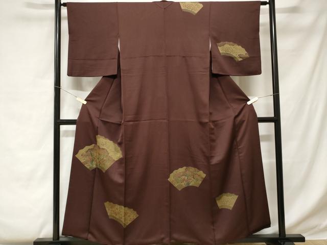 平和屋着物■訪問着 刺繍 杜若 正絹 逸品 CABC0304ev