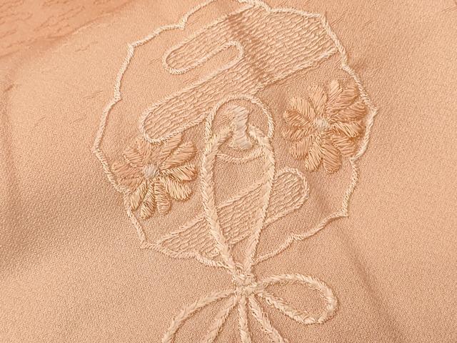 平和屋着物■訪問着 刺繍 鏡裏花文 暈し染め 正絹 逸品 CABC0357ev
