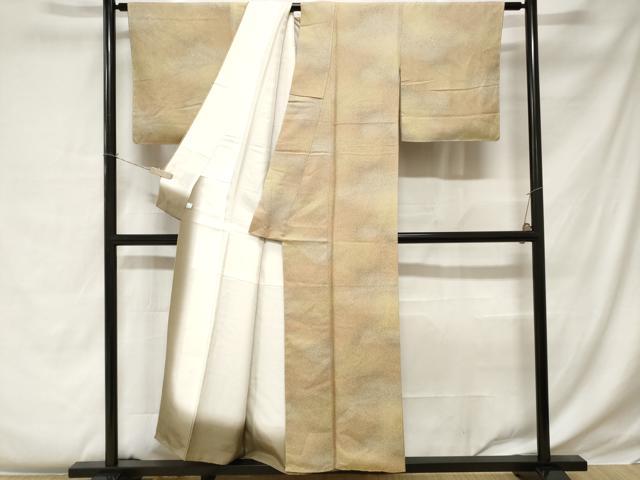 平和屋着物■上質な小紋 霞文 暈し染め 鈴乃屋扱い 正絹 逸品 CABC0359ev