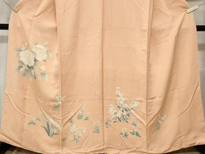 平和屋着物■訪問着 草花文 正絹 逸品 CABC0360ev