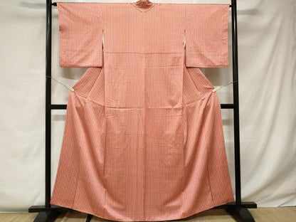 平和屋着物■上質な小紋 花繋 正絹 逸品 CABC0366ev