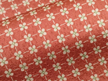 平和屋着物■上質な小紋 花繋 正絹 逸品 CABC0366ev