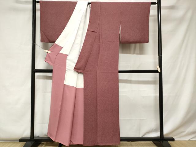 平和屋着物■江戸小紋 大小霰 正絹 逸品 CABC0430ev