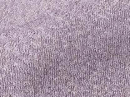 平和屋着物■上質な色無地 堅牢染め 霞地紋 半色 反端付き 正絹 逸品 CABC0440ev