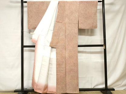 平和屋着物■上質な小紋　作家物　霰文　鈴乃屋扱い　正絹　逸品　未使用　CABC0507ev
