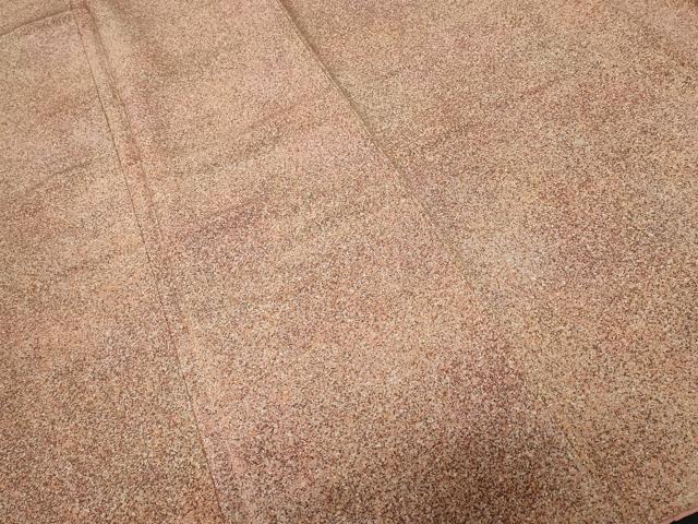 平和屋着物■上質な小紋　作家物　霰文　鈴乃屋扱い　正絹　逸品　未使用　CABC0507ev
