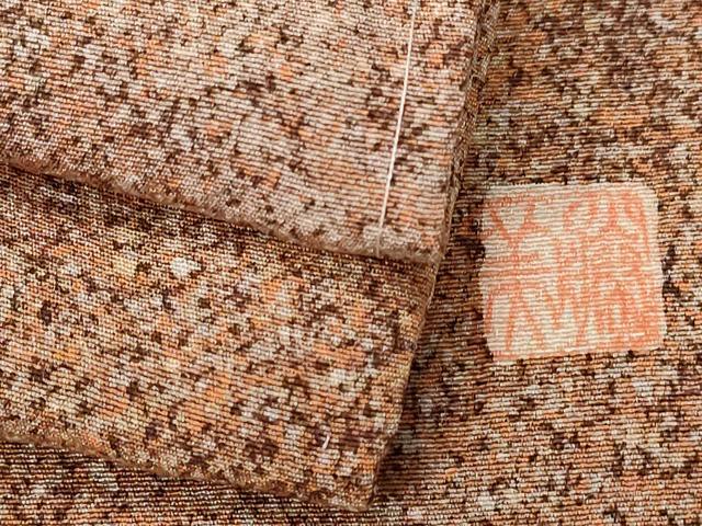 平和屋着物■上質な小紋　作家物　霰文　鈴乃屋扱い　正絹　逸品　未使用　CABC0507ev