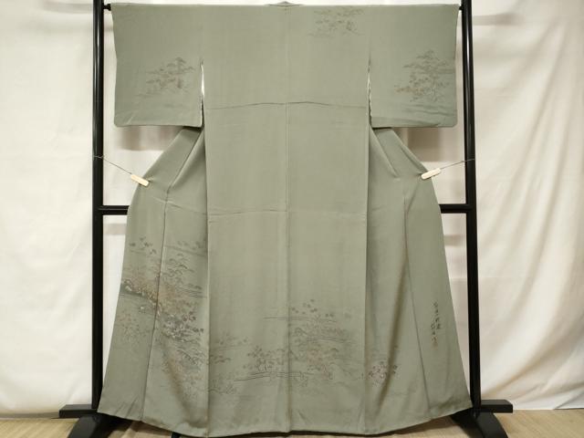 平和屋着物■訪問着 作家物 御所解文 正絹 逸品 CABC0511ev