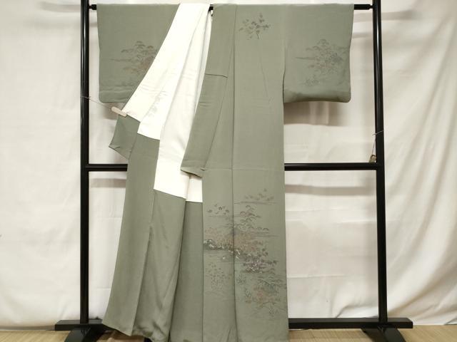 平和屋着物■訪問着 作家物 御所解文 正絹 逸品 CABC0511ev