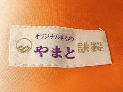 平和屋着物■訪問着 七宝御所車花文 暈し染め 金彩 やまと誂製 正絹 逸品 CABC0526ev