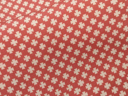 平和屋着物■上質な小紋　作家物　抽象花文　やまと誂製　正絹　逸品　未使用　CABC0631ev