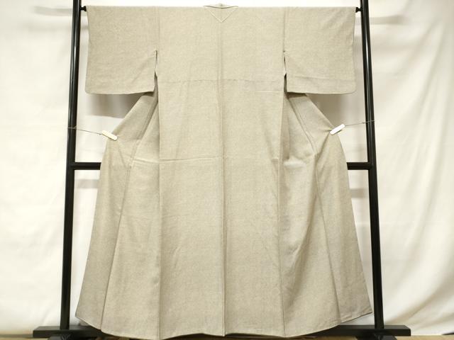 平和屋着物■上質な小紋 鹿の子文 正絹 逸品 CABC0703ev