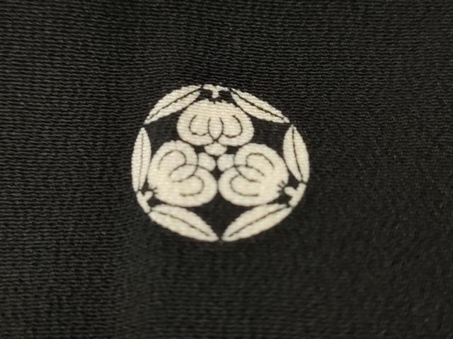 平和屋着物■豪華黒留袖　刺繍　鳳凰枝花文　金彩　正絹　逸品　CABC0725ev