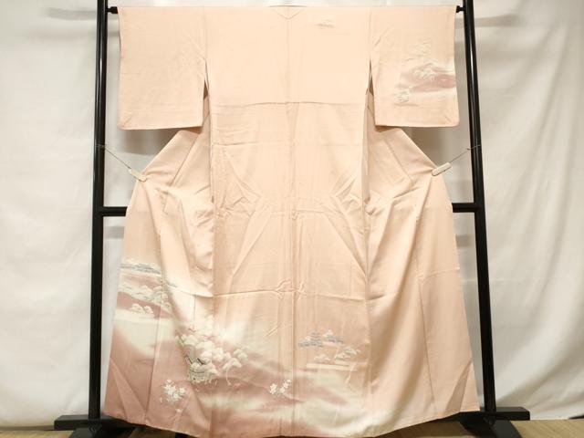 平和屋着物■訪問着 鉾 御所解文 暈し染め 正絹 逸品 CABC0749ev