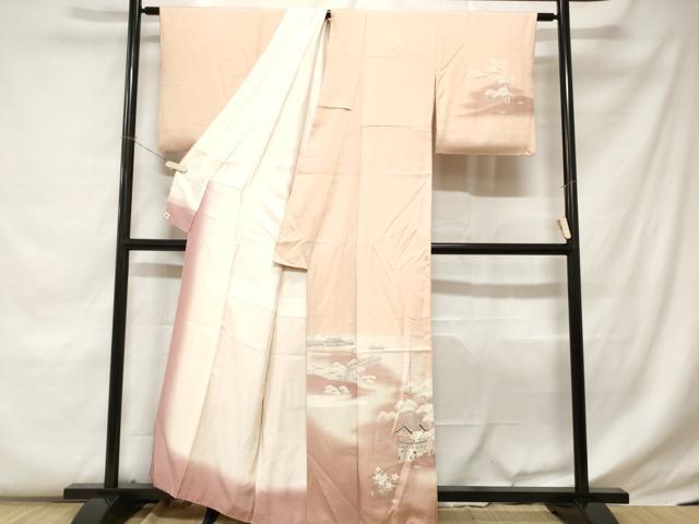 平和屋着物■訪問着 鉾 御所解文 暈し染め 正絹 逸品 CABC0749ev
