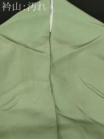 平和屋着物■訪問着 手描き 樹林風景文 暈し染め 金彩 胴抜き仕立て 正絹 逸品 CABC0751ev