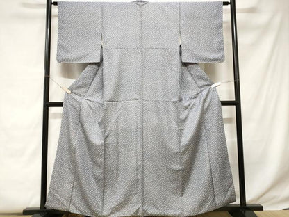 平和屋着物■上質な小紋 花尽くし 正絹 逸品 CABC0756ev