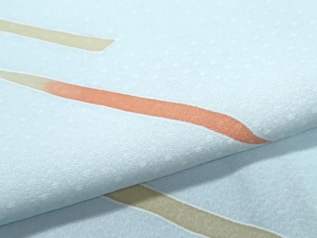 平和屋着物▼上質な小紋 吉祥文 暈し染め 正絹 逸品 CABC1308th