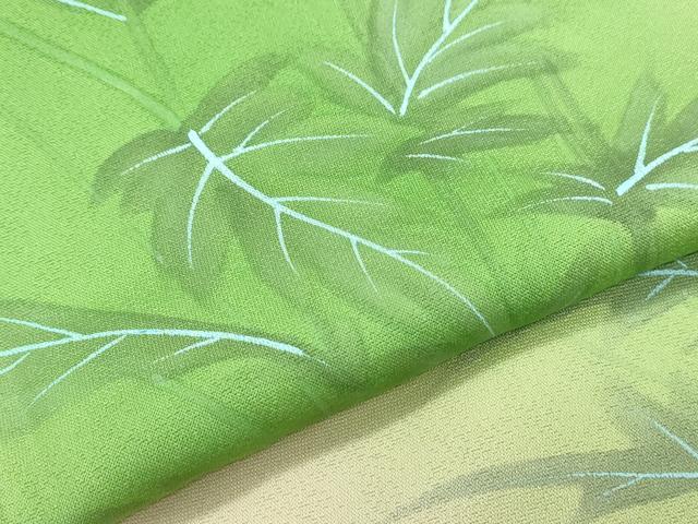平和屋着物▼訪問着 作家物 手描き 草花文 暈し染め 正絹 逸品 CABC1444th
