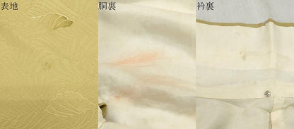 平和屋着物▼訪問着 地紋起こし 立波文 正絹 逸品 CABC1537th