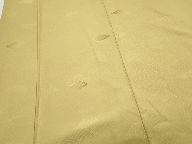 平和屋着物▼訪問着 地紋起こし 立波文 正絹 逸品 CABC1537th